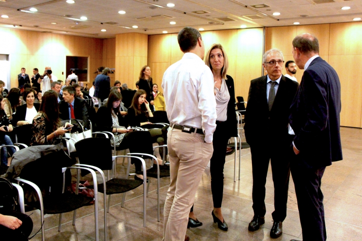 Els responsables d'Andorra Turisme, amb el ministre Francesc Camp al capdavant, han fet balanç de la temporada d'estiu.