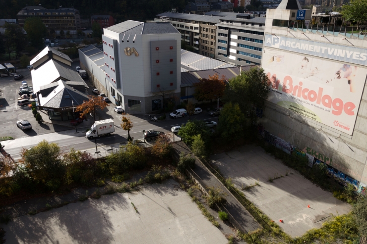 Parcel·la d'Andorra la Vella triada per un dels aspirants al casino.