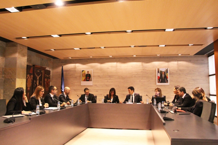 Sessió de consell de comú d'Ordino dels Sants Innocents, aquest dijous.