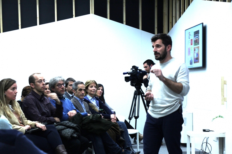 L'expert digital i en marques, Marc Lite, durant la conferència.