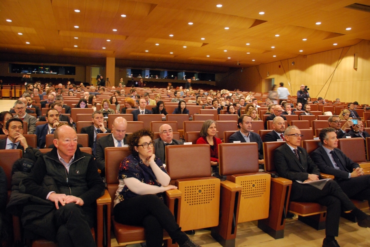 Un moment del 10è Congrés Mundial de Turisme de Neu i de Muntanya.
