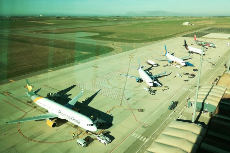 L'aeroport de Lleida Alguaire.