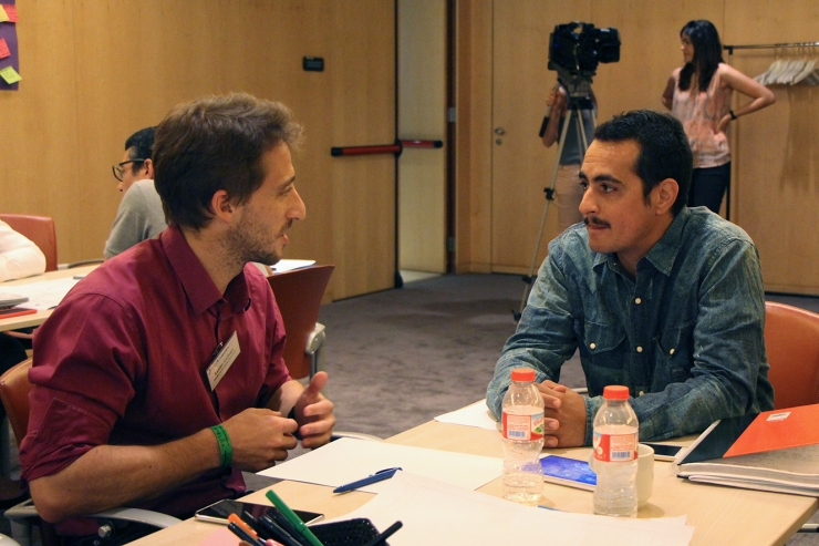 Els participants a la segona fase del projecte LAB Impact Andorra de MoraBanc i Ship2B.
 
 
 
 
 
 