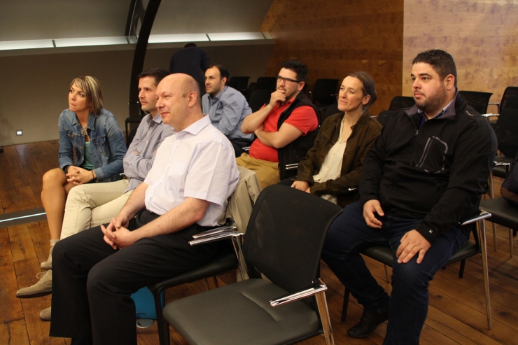 Una part dels alumnes que han assistit al Taller d'Emprenedors 2018.