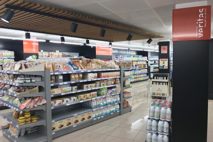 Imatge de la botiga Veritas a Andorra la Vella.