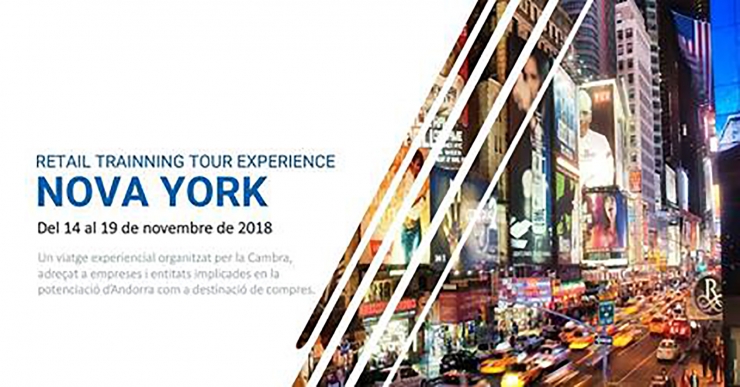 La Cambra organitza un viatge amb comerciants a Nova York.