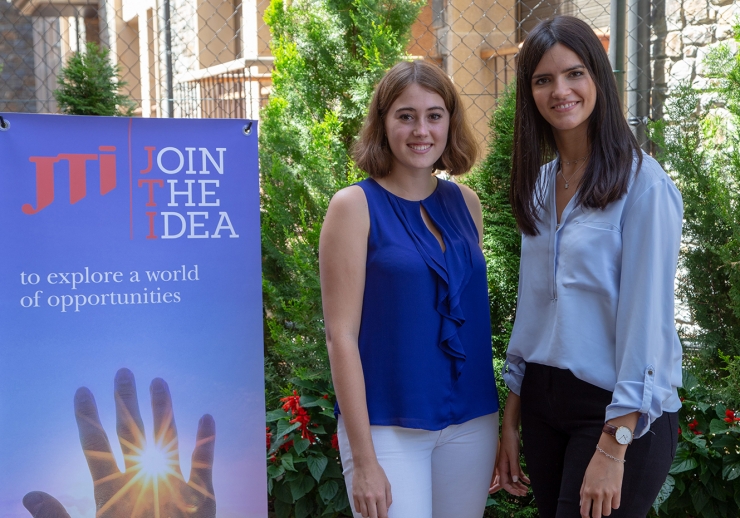 Carla Moix i Laia Moles, les dues estudiants participants en la primera edició de ‘Future Talents’.