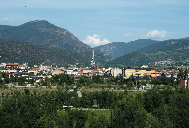 Vista general de la Seu d'Urgell.