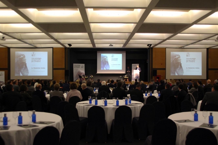 Inauguració del 17è Fòrum de l'Empresa Familiar Andorrana.