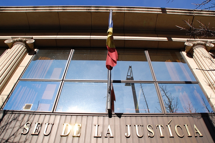 La seu de la justícia.