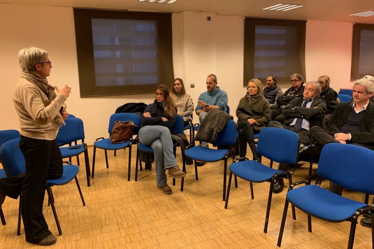 La trobada celebrada aquest dimecres.