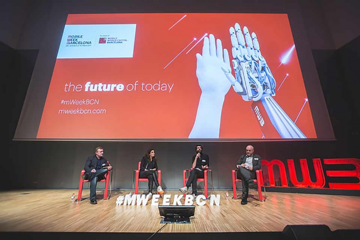 Un acte de l'edició 2018 de la Mobile Week.