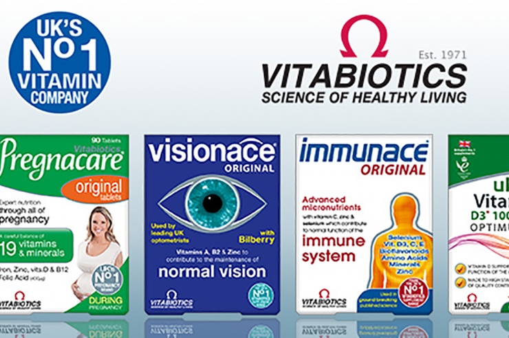 Diversos productes de Vitabiotics, una de les empreses que vindran a Andorra els dies 6 i 7 de març.