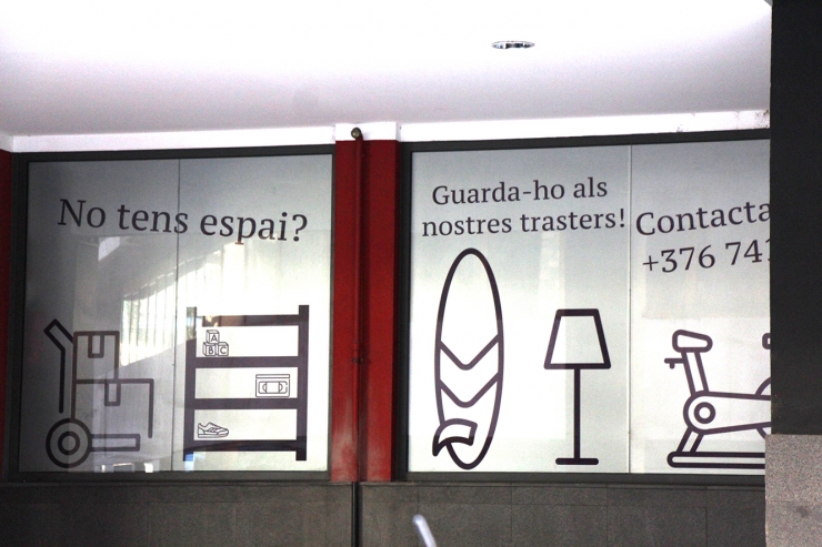 Trasters a Sant Julià de Lòria.