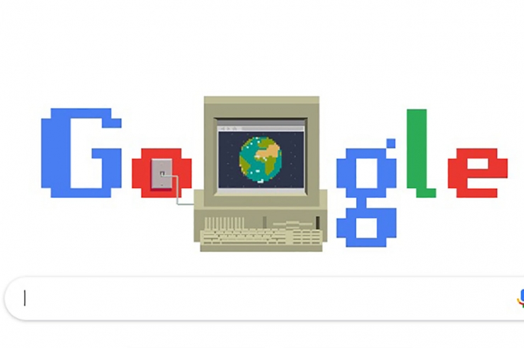 Google s'ha fet ressò del trentè aniversari de la web.