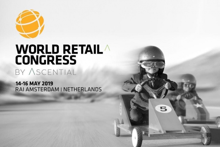Cartell del World Retail Congress d'Amsterdam.