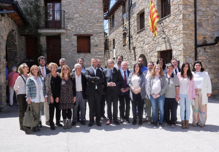Consell d'Alcaldes de l'Alt Urgell a Estamariu.