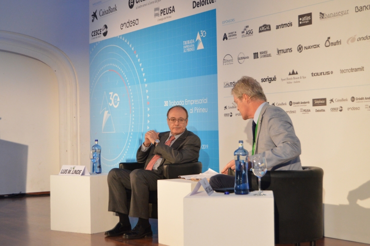 L'exgovernador del Banc d'Espanya, Luis María Linde.