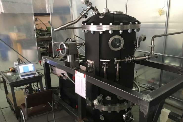 Màquina amb la que s'han dut a terme els experiments.