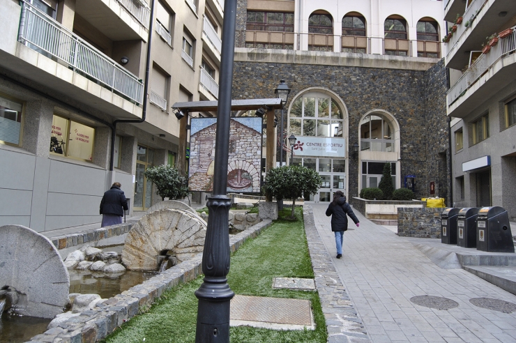 Una imatge d'arxiu del centre esportiu de Sant Julià de Lòria.