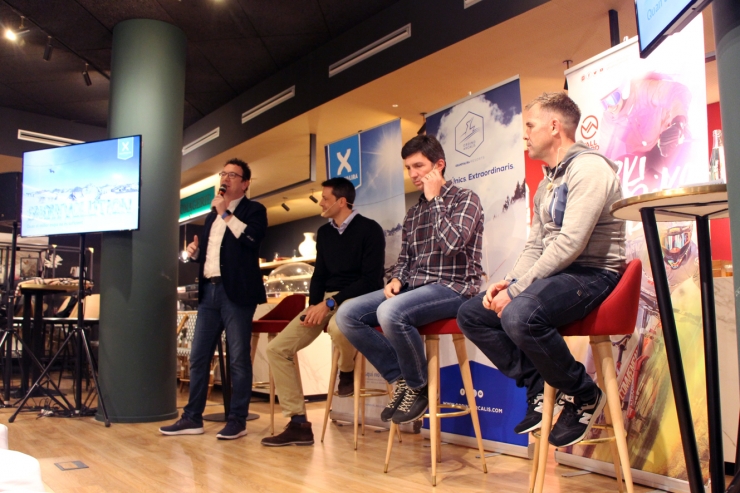 Un moment de la presentació de les novetats de cara a la temporada d'esquí 2019-2020.