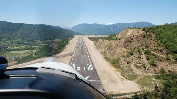 L'aeroport de la Seu.