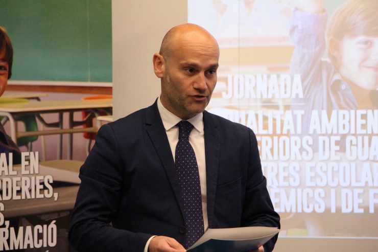 Jordi Vilanova, conseller d'Esports i d'Informàtica del comú d'Escaldes-Engordany.