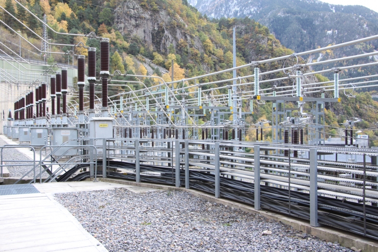 L'ETR d'Encamp amb les obres finalitzades.