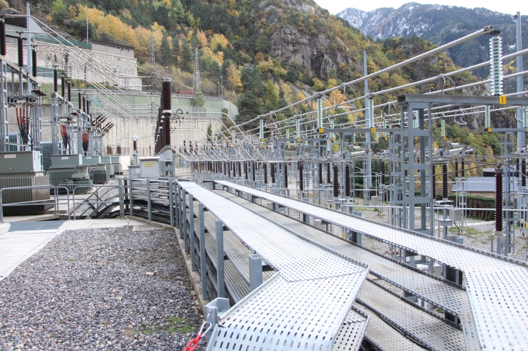 L'ETR d'Encamp amb les obres finalitzades.