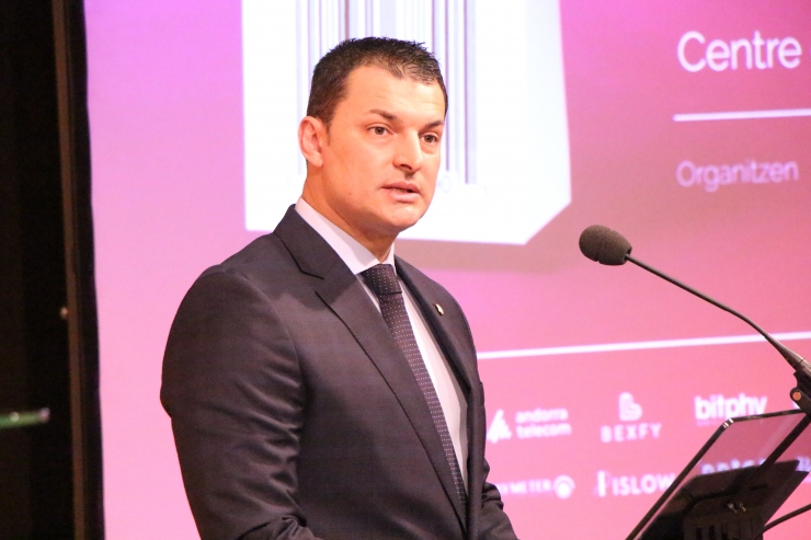 Jordi Gallardo, ministre d'Economia i Empresa.