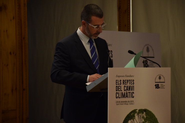 Antoni Pintat, president de Crèdit Andorrà.