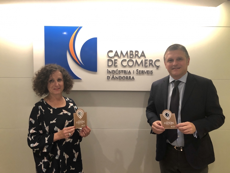 La Cambra de Comerç ha atorgat a Grans Magatzems Pyrénées el ‘Certificat Comerç Excel·lent’.