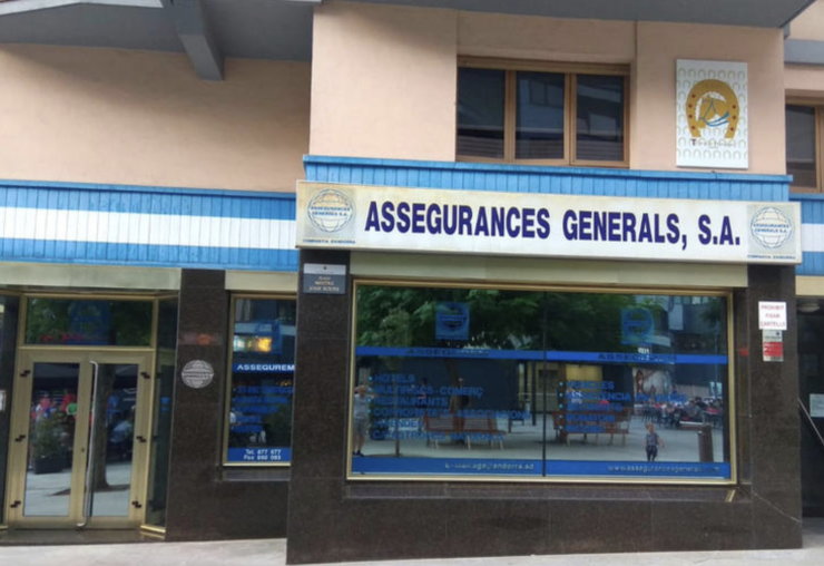 Una imatge de la seu d'Assegurances Generals.