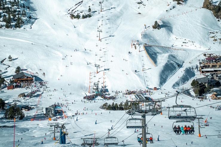 Esquiadors a Grandvalira aquest Nadal.