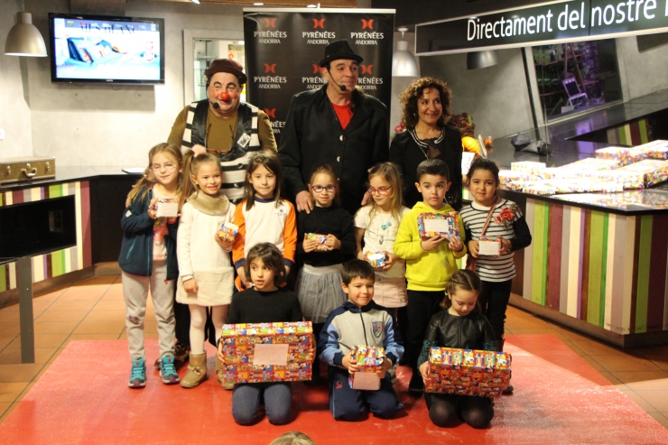 Guanyadors i finalistes de la categoria de 5 a 6 anys.