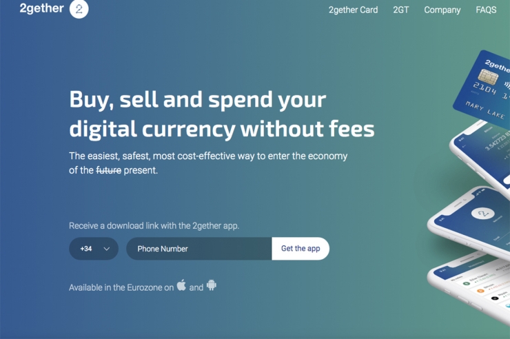 La pàgina web de 2gether.