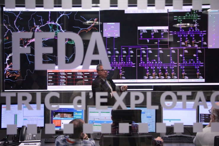 Sala de control de FEDA.