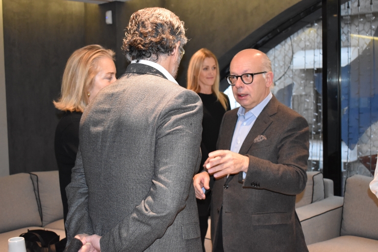 Patrick Pérez, president de Grup Pyrénées, ha estat present en l'acte.