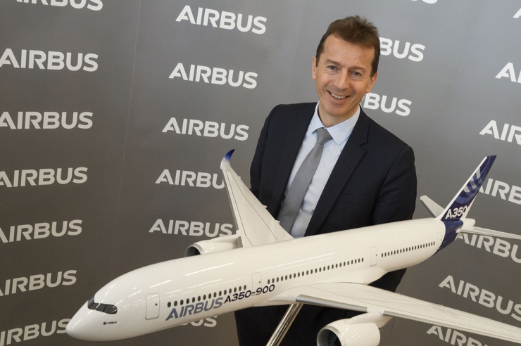 Guillaume Faury, el director executiu d'Airbus.