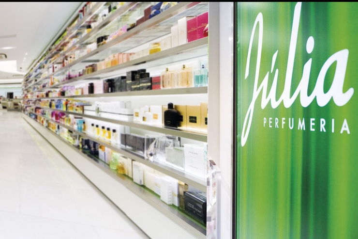 Una imatge d'una de les perfumeries del grup.
