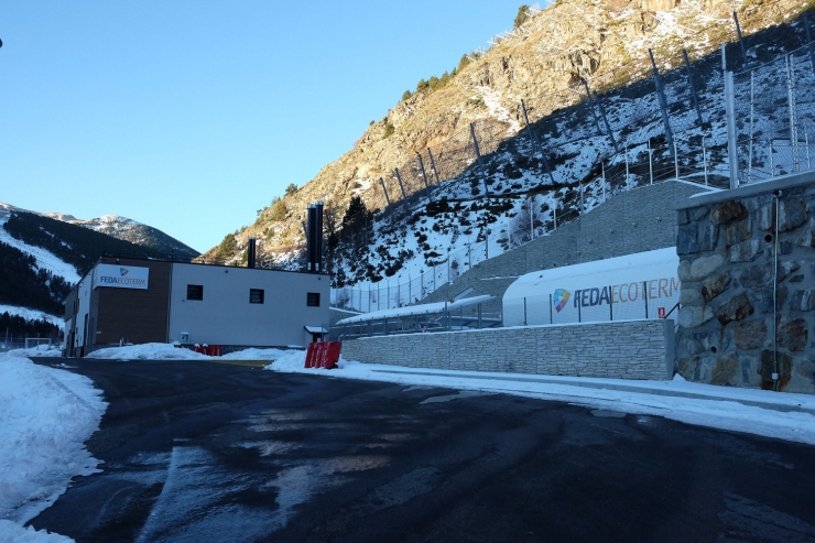 La central de cogeneració de Soldeu.