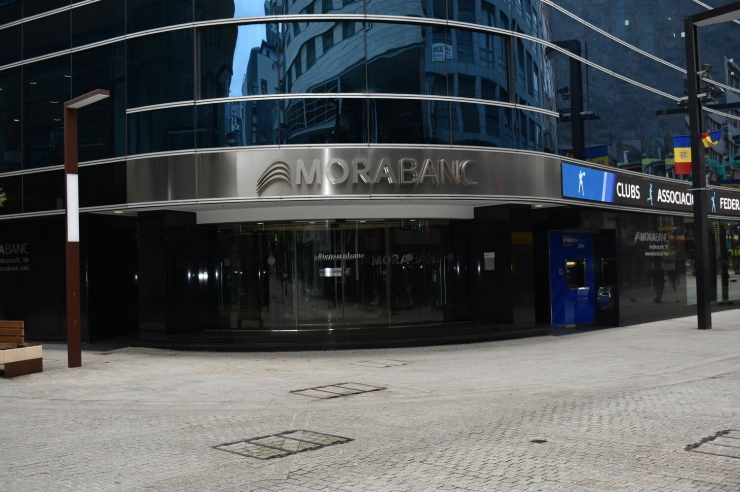 La seu social de MoraBanc.