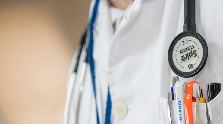 Un professional de la salut, en una imatge d'arxiu.