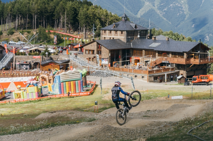 Rider a Vallnord-Pal Arinsal.
