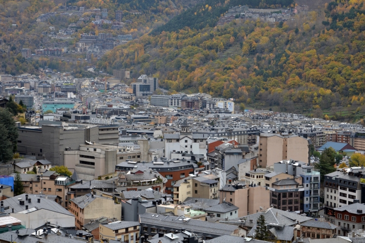 Les parròquies d'Andorra la Vella i Escaldes-Engordany.