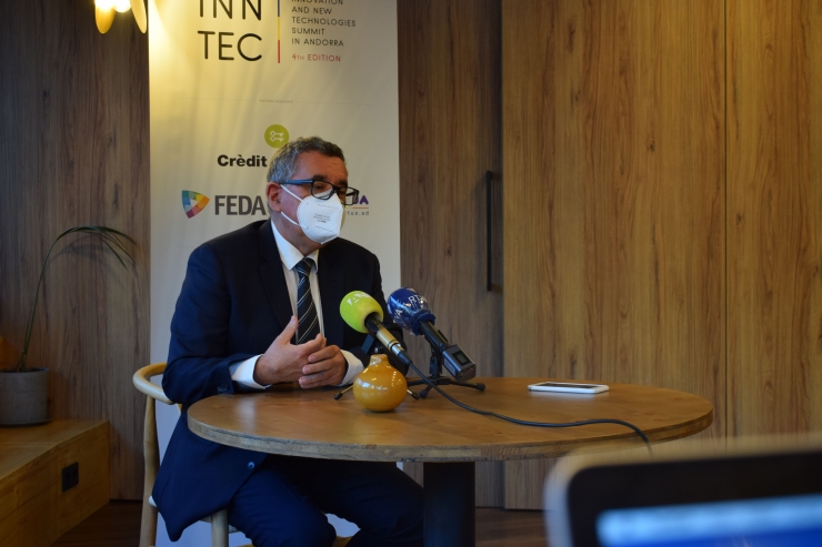 El president d'Actinn, Albert Moles.