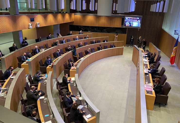 El ple del Consell General, aquest dijous.