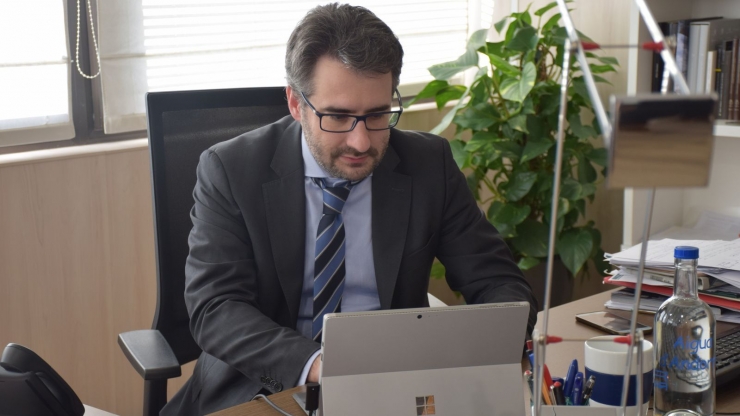 El ministre de Finances, Eric Jover.