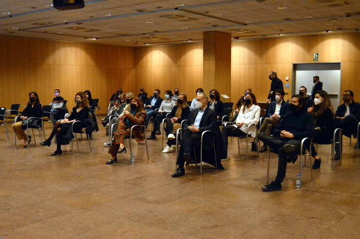 El públic assistent a la xerrada.