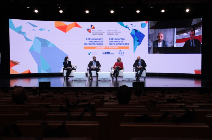 Un moment del debat sobre transformació digital i indústria 4.0.